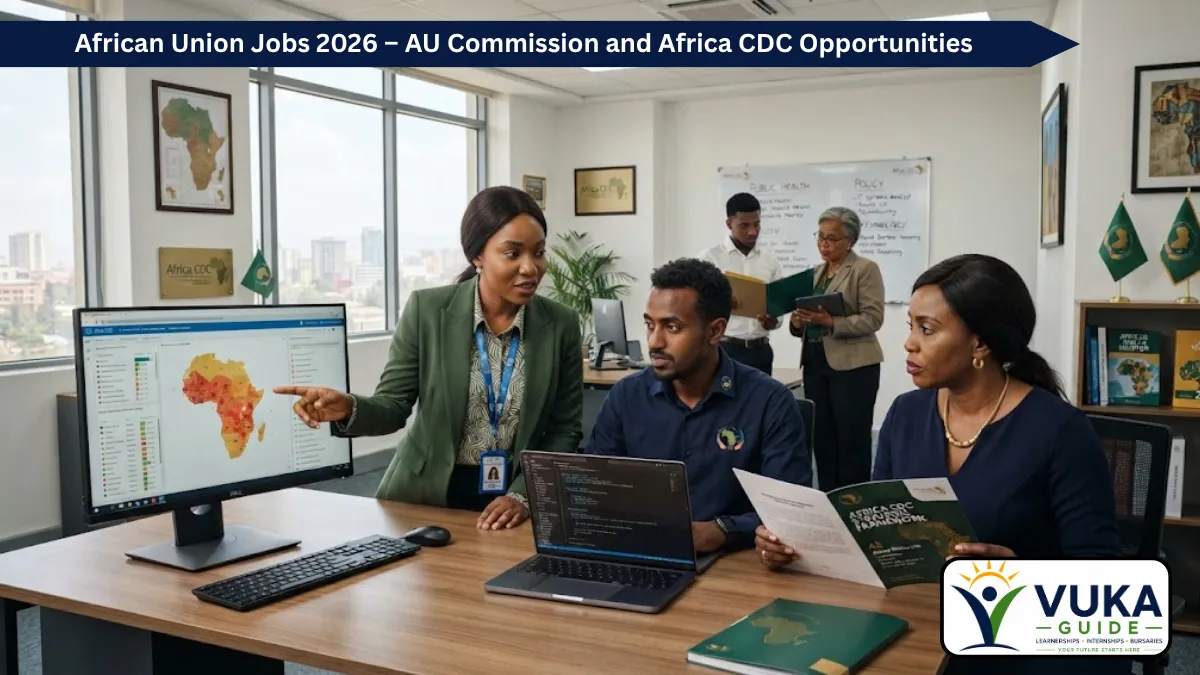 African Union Jobs 2026 and Africa CDC fellowship opportunities for African professionals