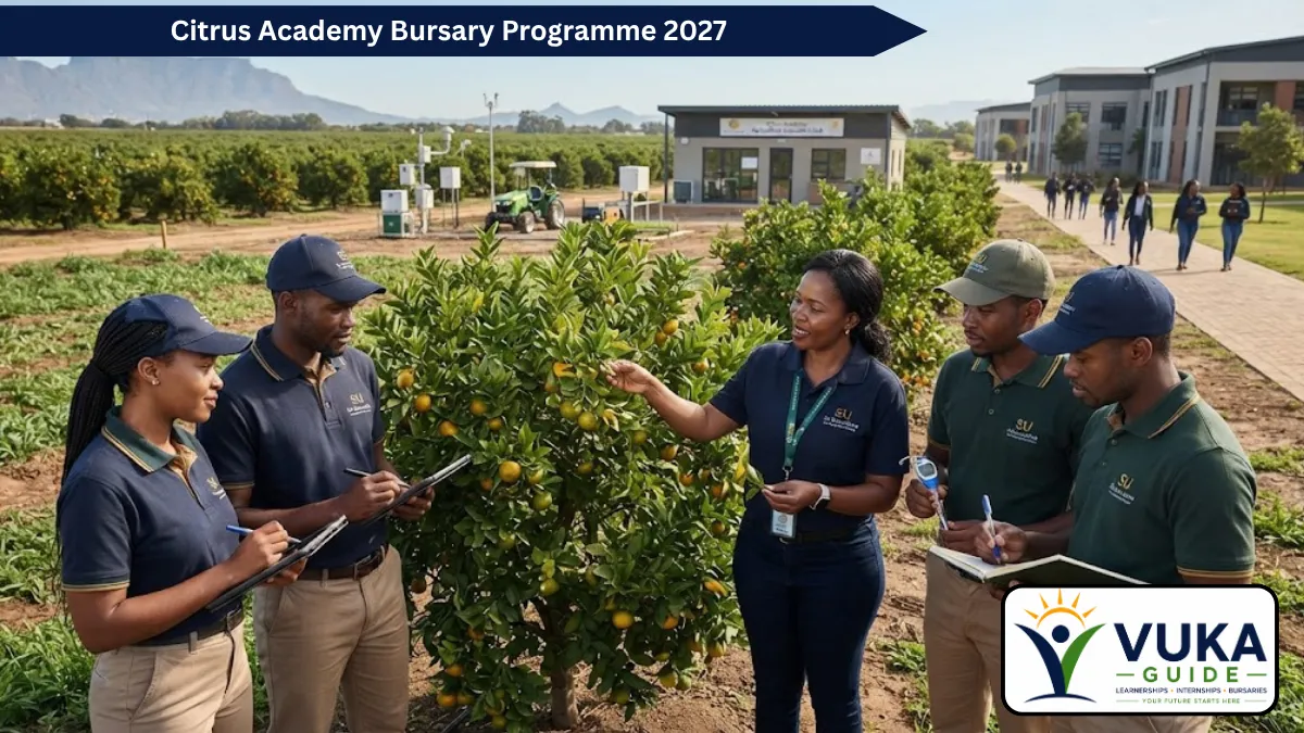 Citrus Academy Bursary Programme 2027 for South African agriculture and citrus industry students
