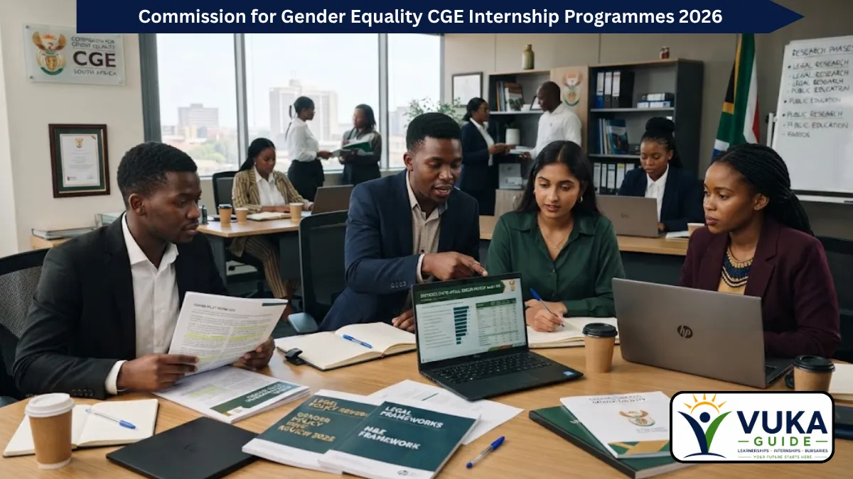 Commission for Gender Equality CGE Internship Programmes 2026 for graduates in Johannesburg and Pretoria