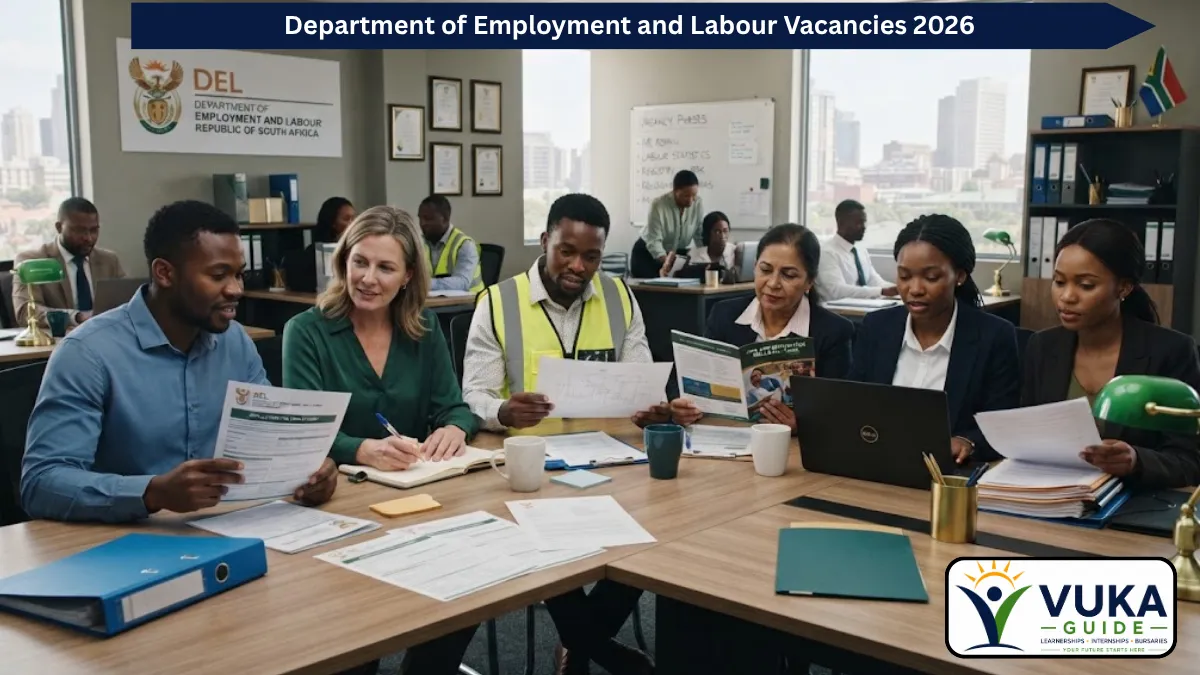 Department of Employment and Labour vacancies 2026 government jobs in South Africa
