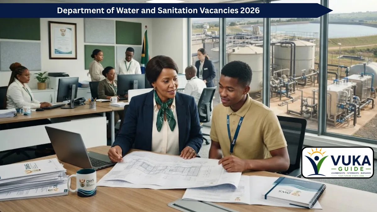 Department of Water and Sanitation vacancies 2026 government jobs in South Africa