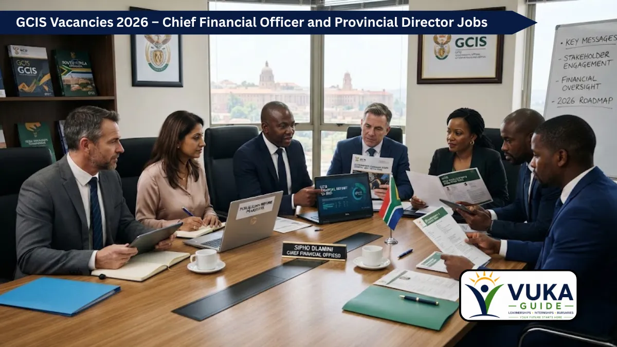 GCIS vacancies 2026 Chief Financial Officer and Provincial Director government jobs
