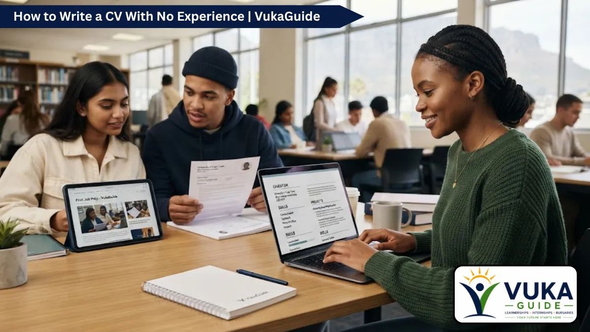 How to write a CV with no experience for South African job seekers
