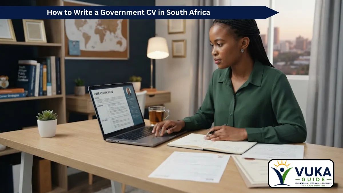 How to write a government CV in South Africa for job applications
