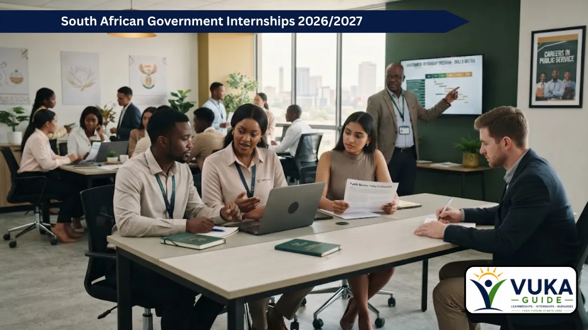 South African Government Internships 2026/2027 graduate opportunities