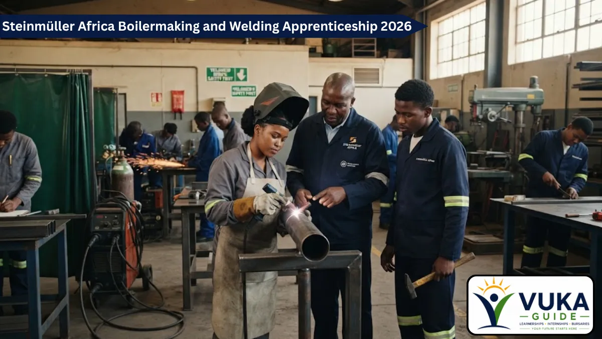 Steinmüller Africa Boilermaking and Welding Apprenticeship 2026 training opportunity in Bethal, Mpumalanga